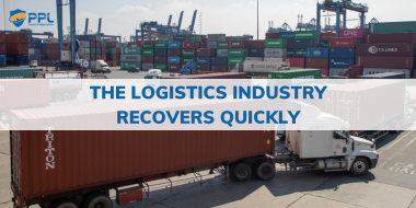 The logistics industry recovers quickly